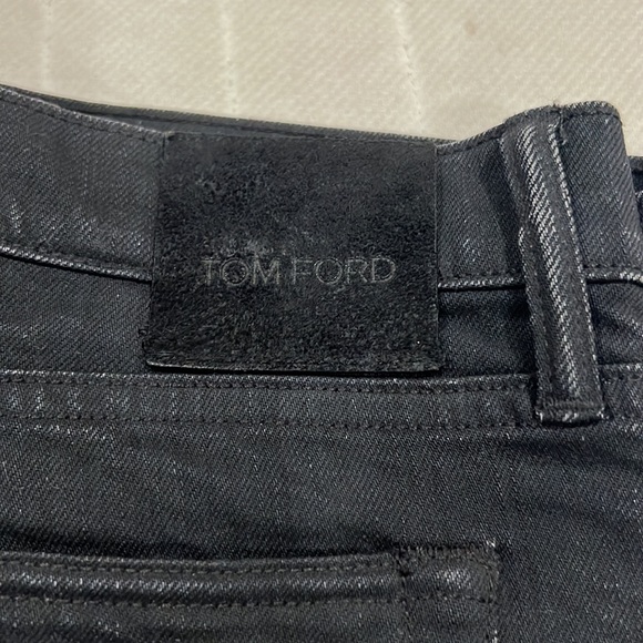 Tom Ford Mens Black Slim Fit Jeans - Picture 13 of 13